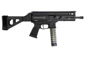  InchGrand Power Stribog SP9A1 Pistol  Black  9mm  8 Inch Inch Threaded Barrel  30rd  Folding SBT Brace Inch | 00850003223056