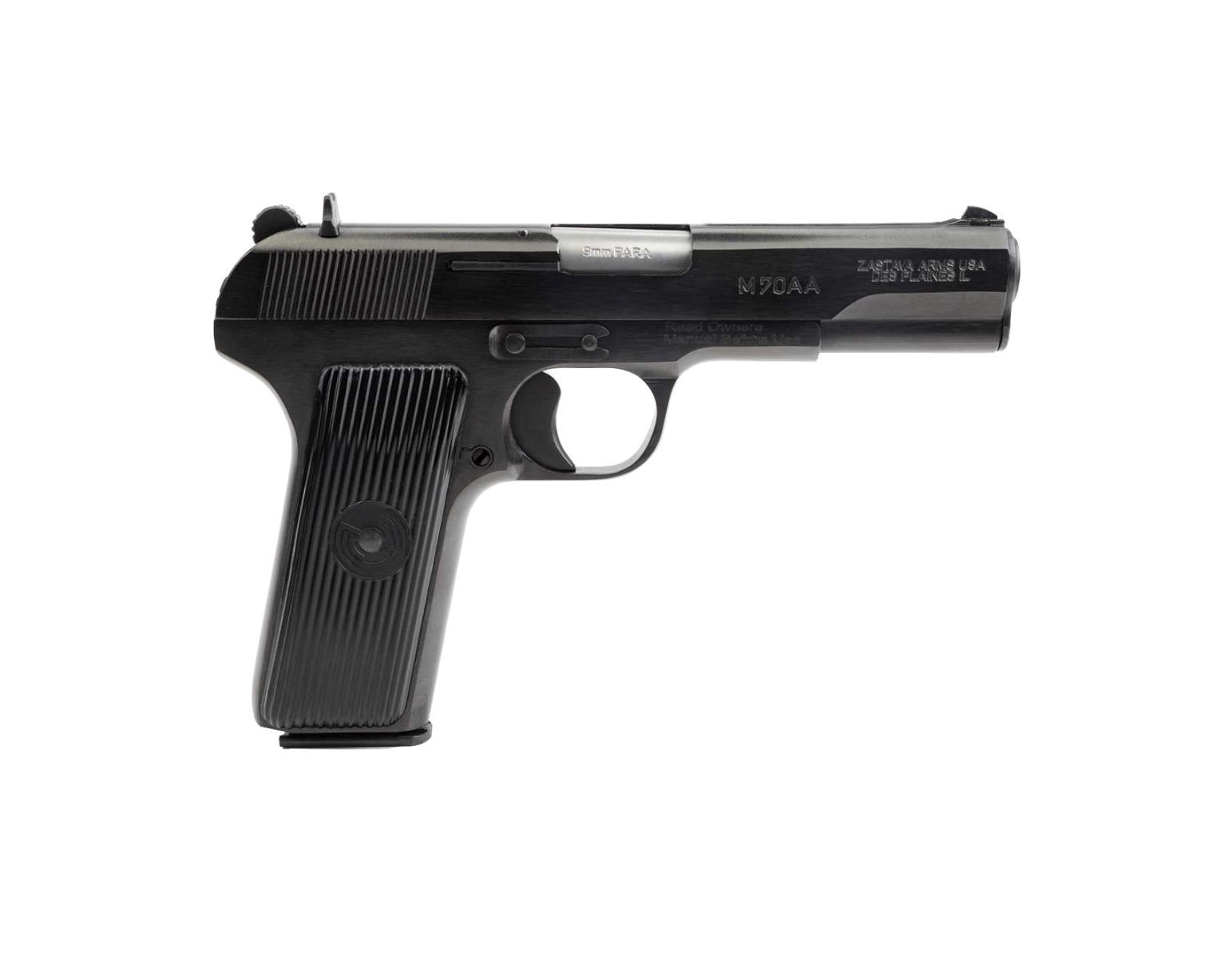 ZASTAVA M70AA PISTOL 9MM 9RD BLUED/SYNTHETIC | 9x19mm NATO | 682863126129