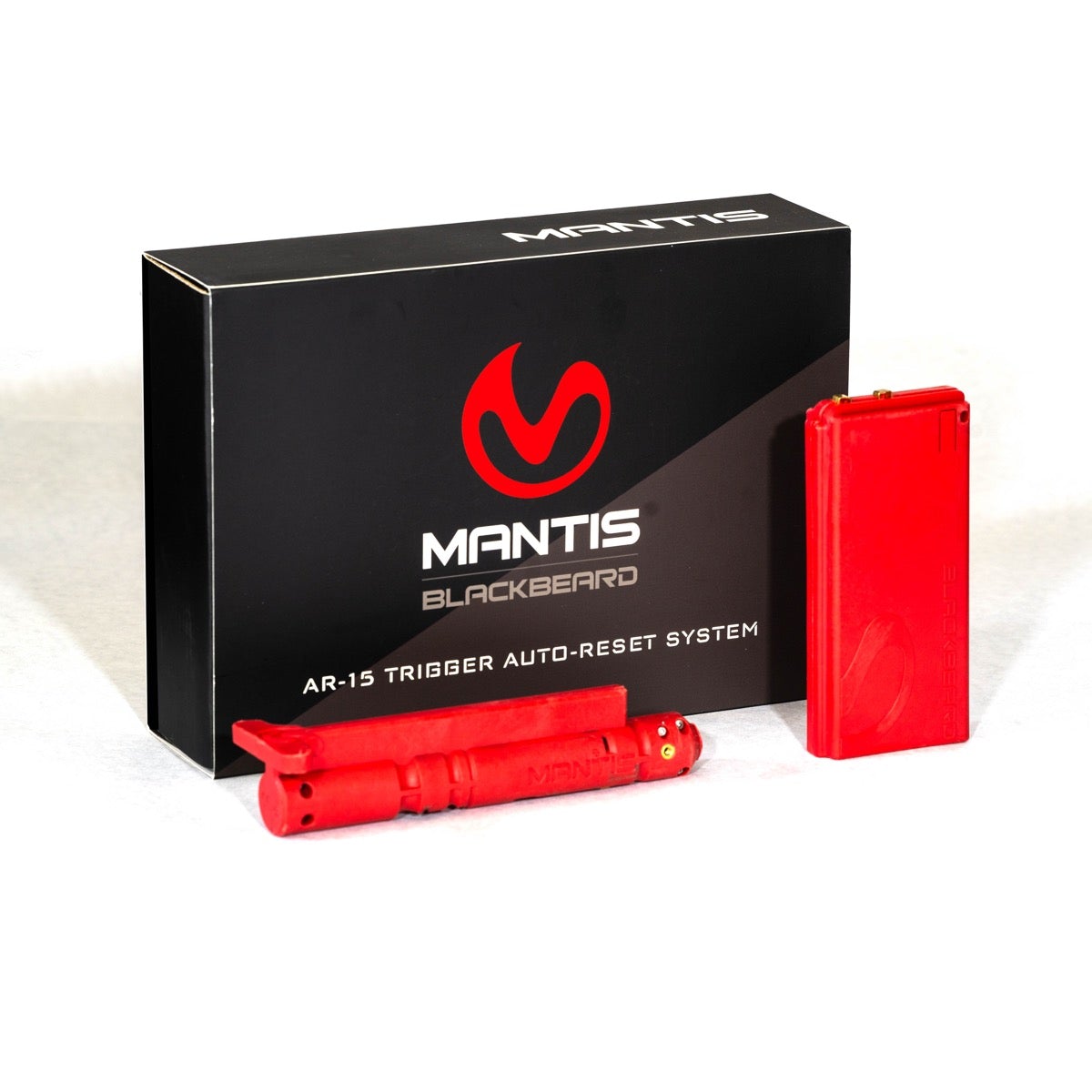 MANTIS Blackbeard AutoResetting Trigger System  AR15  Red Laser | 860001683417