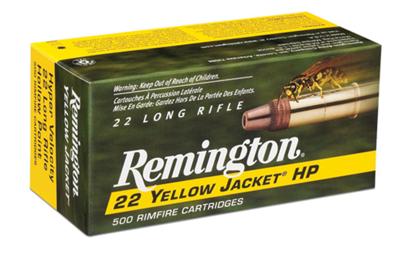 22 Yellow Jacket, 22 LR Hyper Velocity, 33   grain, Truncated Cone HP, 500 rd brick | .22 LR | 047700000916