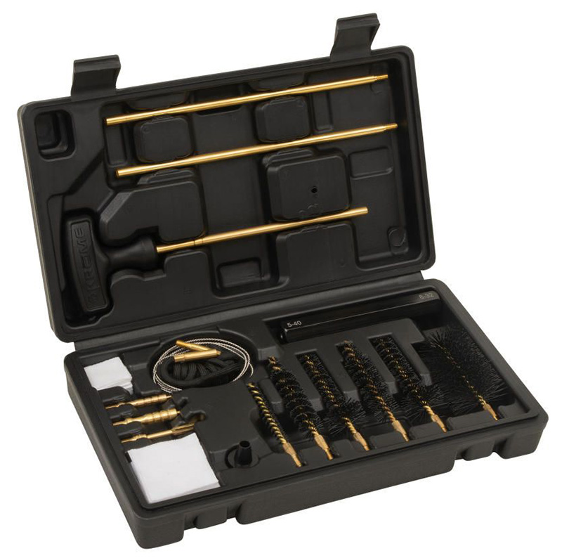 Krome Modern SportingRifle 17 Piece Cleaning Kit,22/223/308/300B/O,Blk Moulded Case | 026509005097