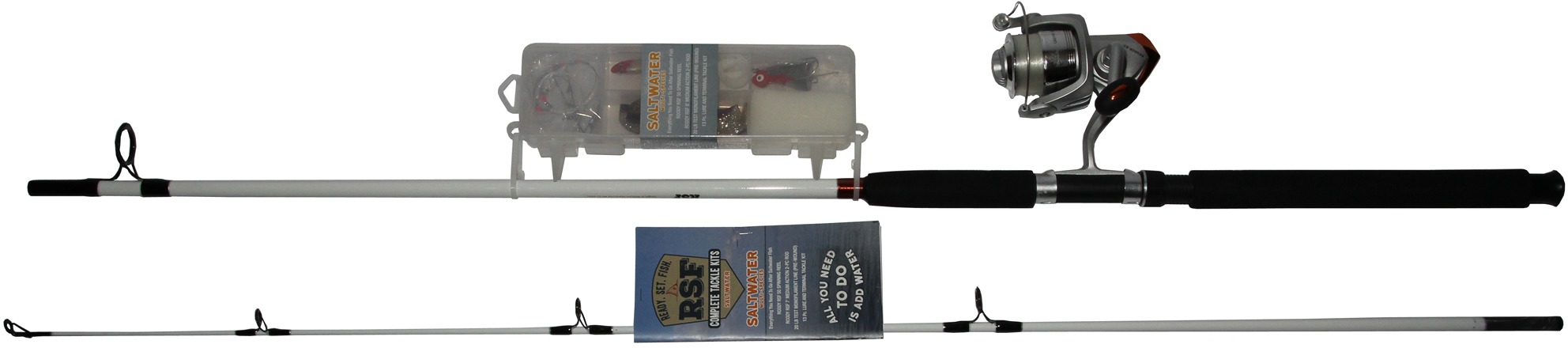 Roddy DN550 Ready.Set.Fish Saltwater Combo with 13pc Tackle | 010205930392