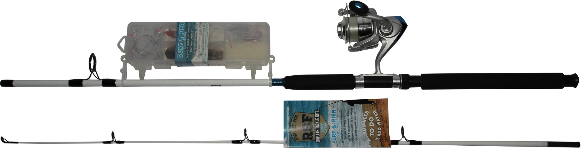 Roddy DN554 Ready.Set.Fish Surf/Pier Combo with 13pc Tackle | 010205930446