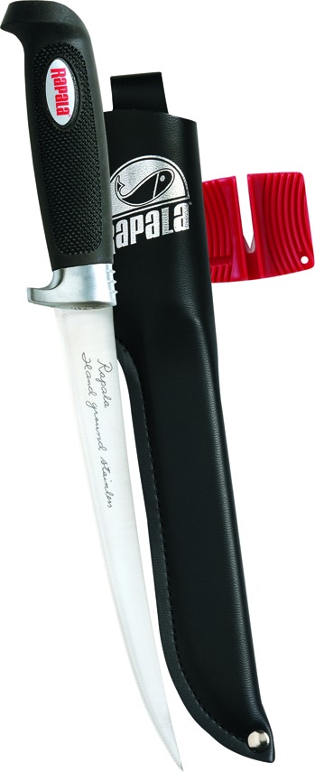 Rapala BP707SH1 Soft Grip Fillet Knife, 7-1/2 Inch Stainless Blade | 022677030166