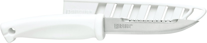 Rapala RSB4 Bait Knife, 4 Inch Stainless Blade, Serrated Upper | 022677138718