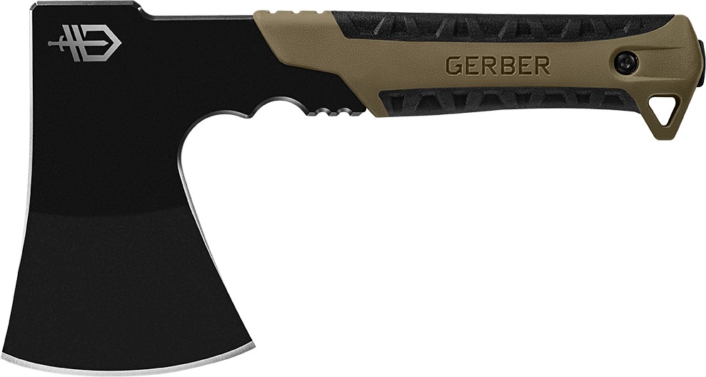 Gerber 31-003484 Pack Hatchet Coyote rubberized handle, full tang | 013658154735