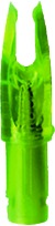 Bohning 1006LM Signature Nocks Flourescent Lime 12Pk | 010847211712