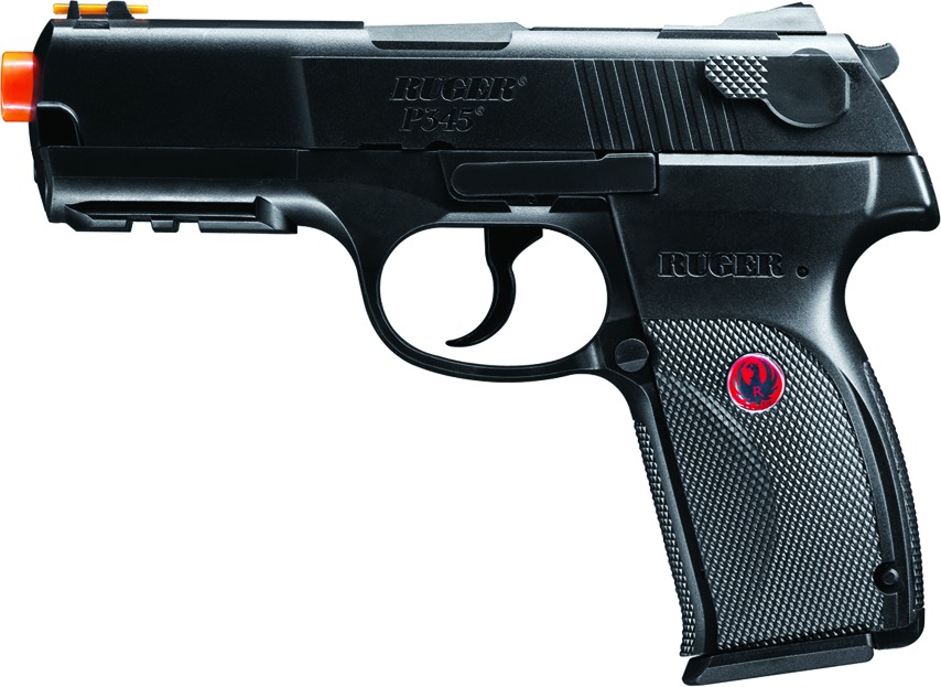 Ruger 2262000 P345PR Compact CO2 Airsoft Pistol, 6mm, Black,Clam 380 | 723364620003