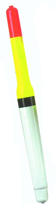 Little Joe AFW110 Weighted Pole Float 10 Inch Fl Orange/Yellow/White | 025787241286