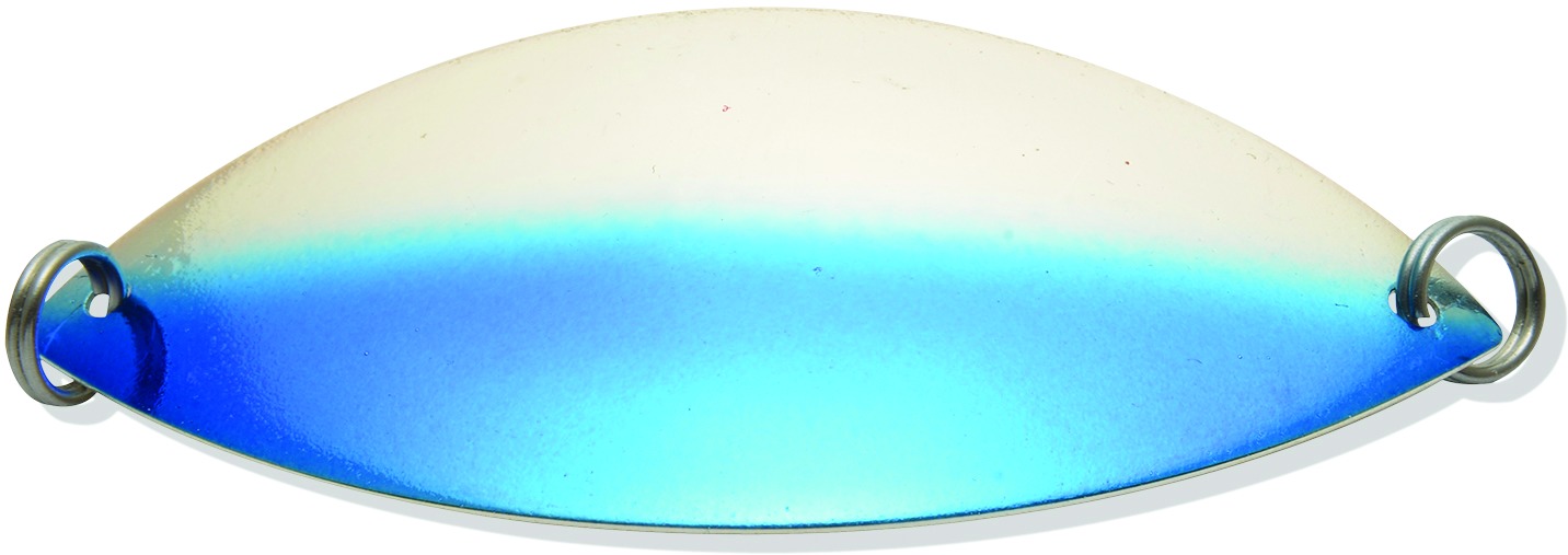Lake Clear LCW1SBL-S/BLU Wabbler Attractor Spoon 1 Silver/Blue | 008601000047