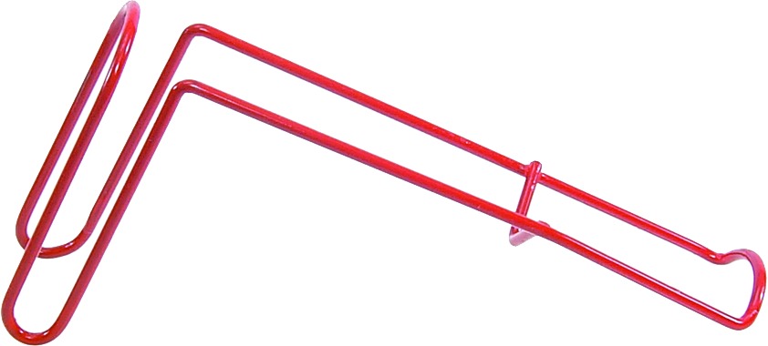 HT PWR1 Pail Wire Rod Holder Red Coated | 029333000488