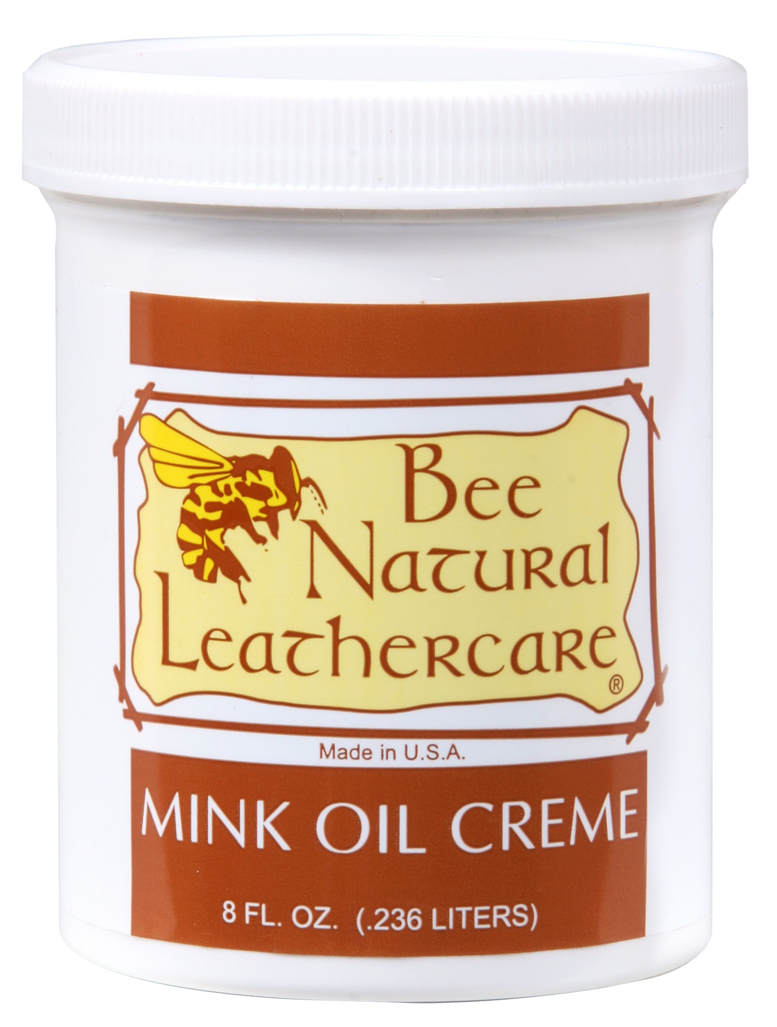 Bee Natural 50175 8oz Mink Oil Cream | 016084010088