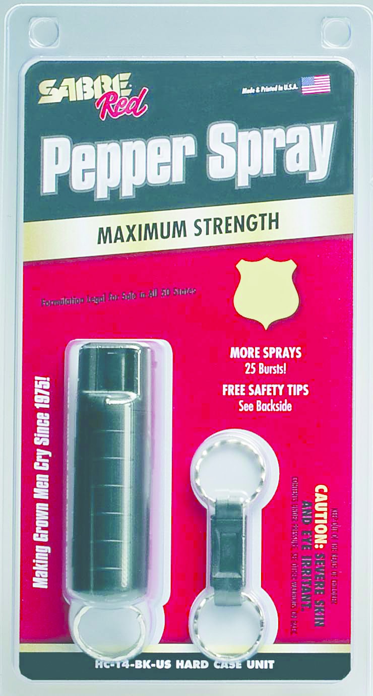 Sabre HC-14-BK-NY Pepper Spray Black, Hardcase - NY | 023063107028
