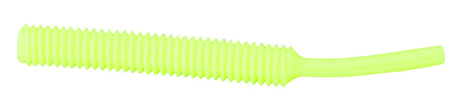 Cubby 1101 Nail Tail Jig Tail, 1 3/4 Inch, Silk Chartreuse, 10/Pack | 009409911016