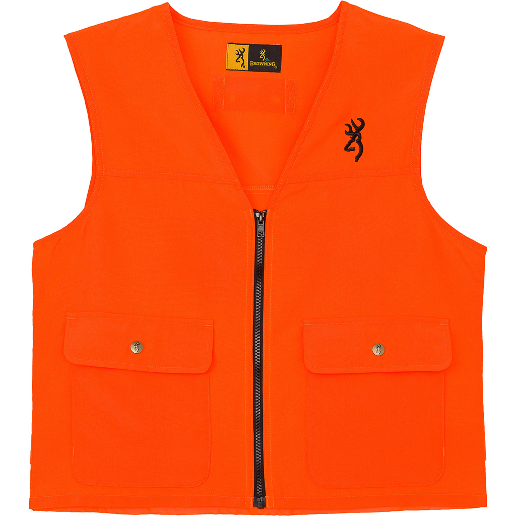 Browning Safety Vest  br  Blaze Orange Small | 023614324898