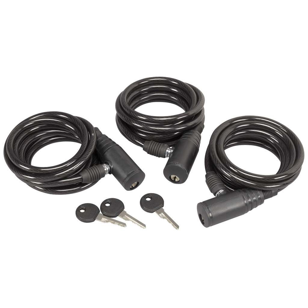 Hunters Specialties HS-00608 Cable Lock  Black 3 Pack 6 | 021291006083