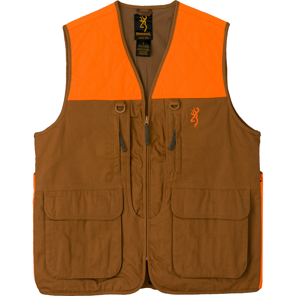 Browning Pheasant Forever Vest  br  No embroidery XL | 023614046158