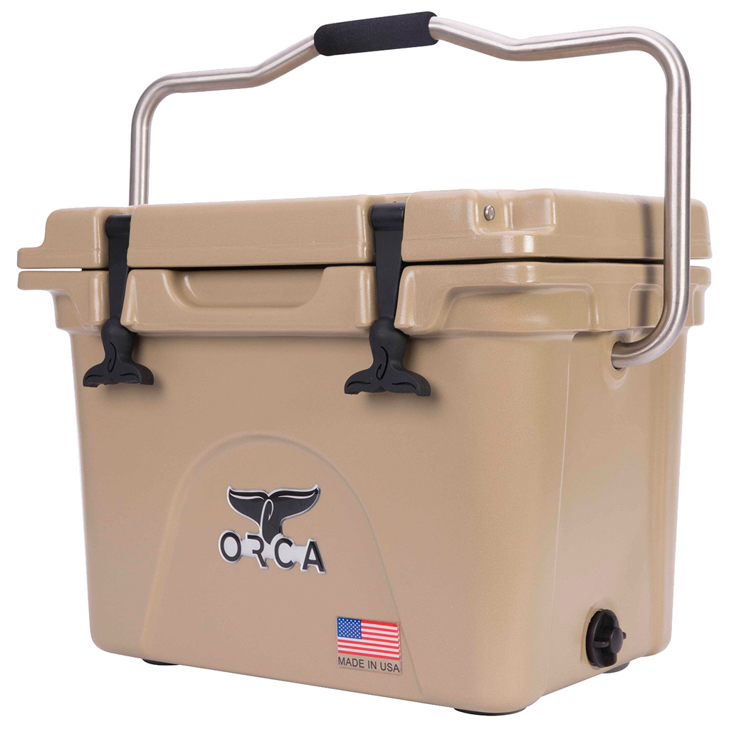 Orca Hard Sided Classic Cooler  br  Tan 20 Quart | 040232020292