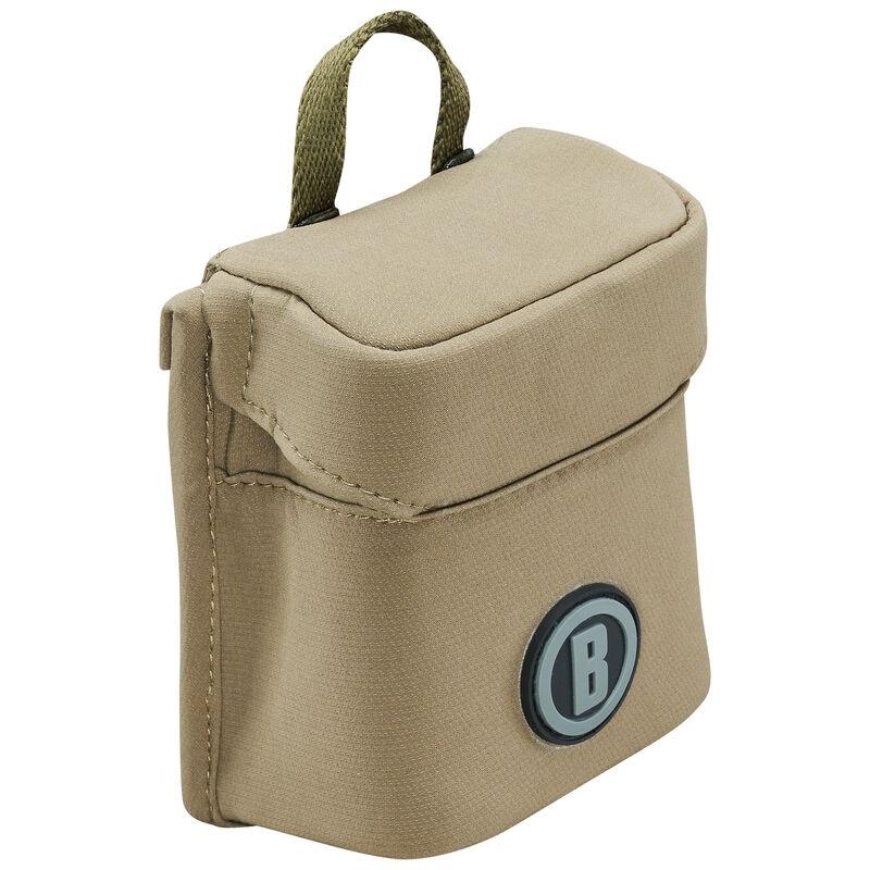 Bushnell BABLRFPCT Vault Modular Optics Protection System Laser Range Finder Pouch Tan Quiet Exterior with Lens Cleaning Interior, Modular Mounting System, Includes Coiled Tether