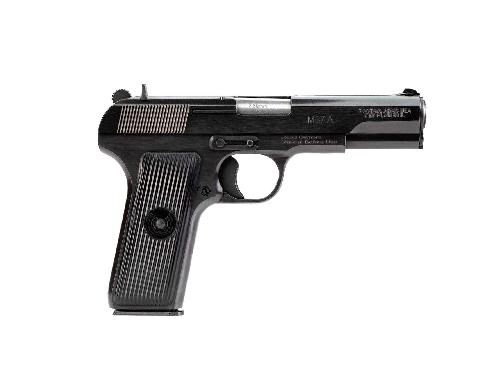 ZASTAVA M57A PISTOL 7.62X25MM 9RD BLUED/SYNTHETIC | 7.62x25 TOKAREV | 682863126112
