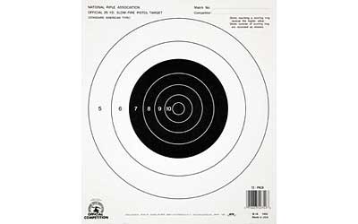 CHAMPION NRA B16 25YD PSTL S/F 100PK | 076683407221