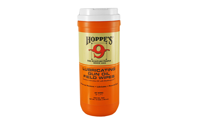 HOPPES GUN OIL WIPES 7X8 Inch 120CT | 026285300154