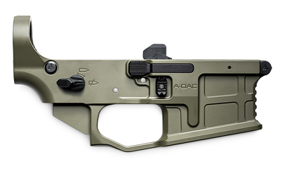 Radian Weapons R0391 A-DAC 15 Lower Receiver OD Green, Fully Ambi Controls, Talon 45/90 Safety, Ext. Bolt Catch, Left-Side Mag Release, Right-Side Bolt Release, Enhanced Takedown Pins