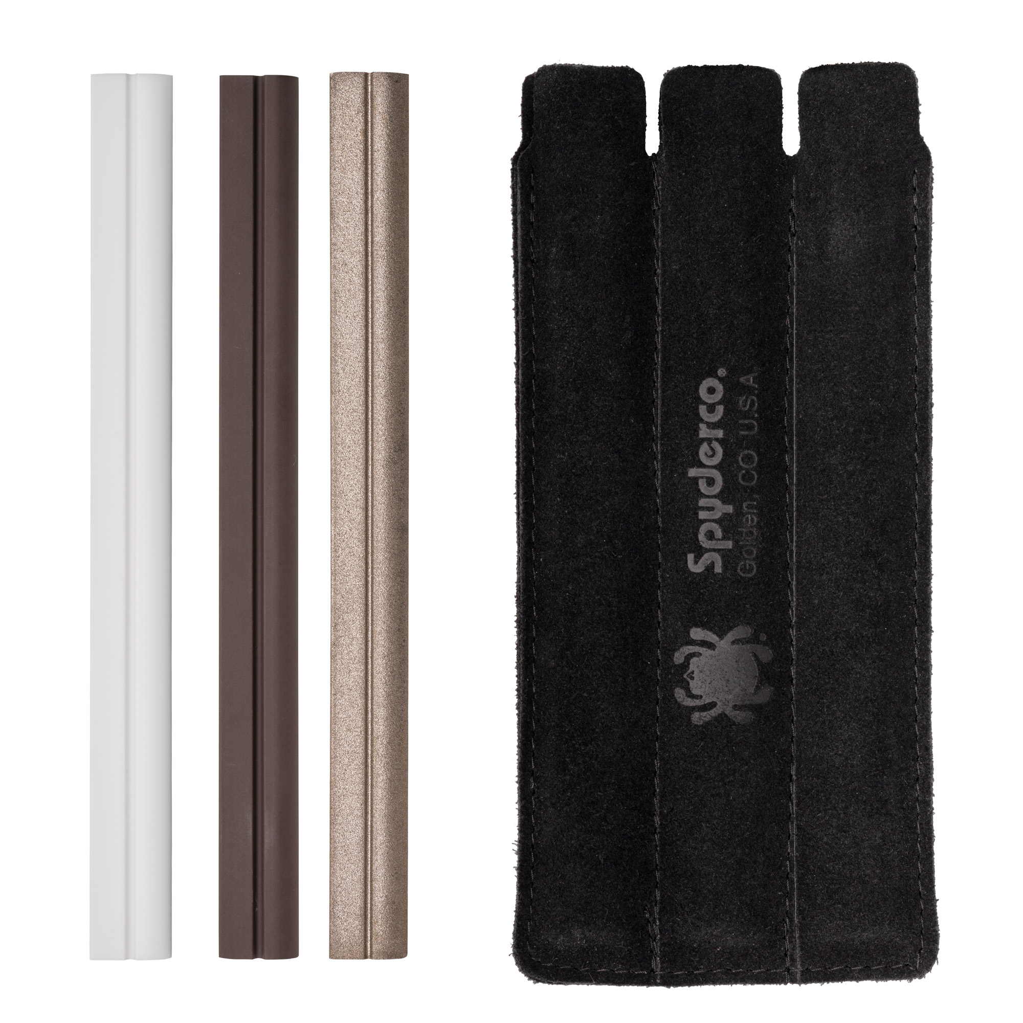 SPYDERCO PROFILE STONE SET W/POUCH | 716104640751