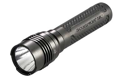STREAMLIGHT SCORPION HL C4 LED FLASHLIGHT RUBBER ARMOURED BLK | 080926854000