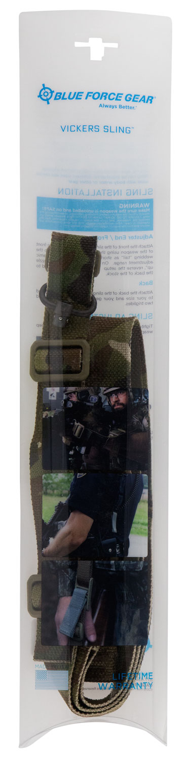 Blue Force Gear VCAS2TO1PB125AAMC Vickers 221 Sling made of MultiCam Cordura with 54