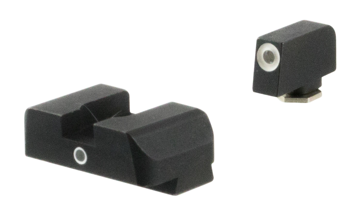 AmeriGlo GL5101 i-Dot Sight set for Glock  Black | Green Tritium with White Outline Front Sight Green Tritium i-Dot Rear Sight