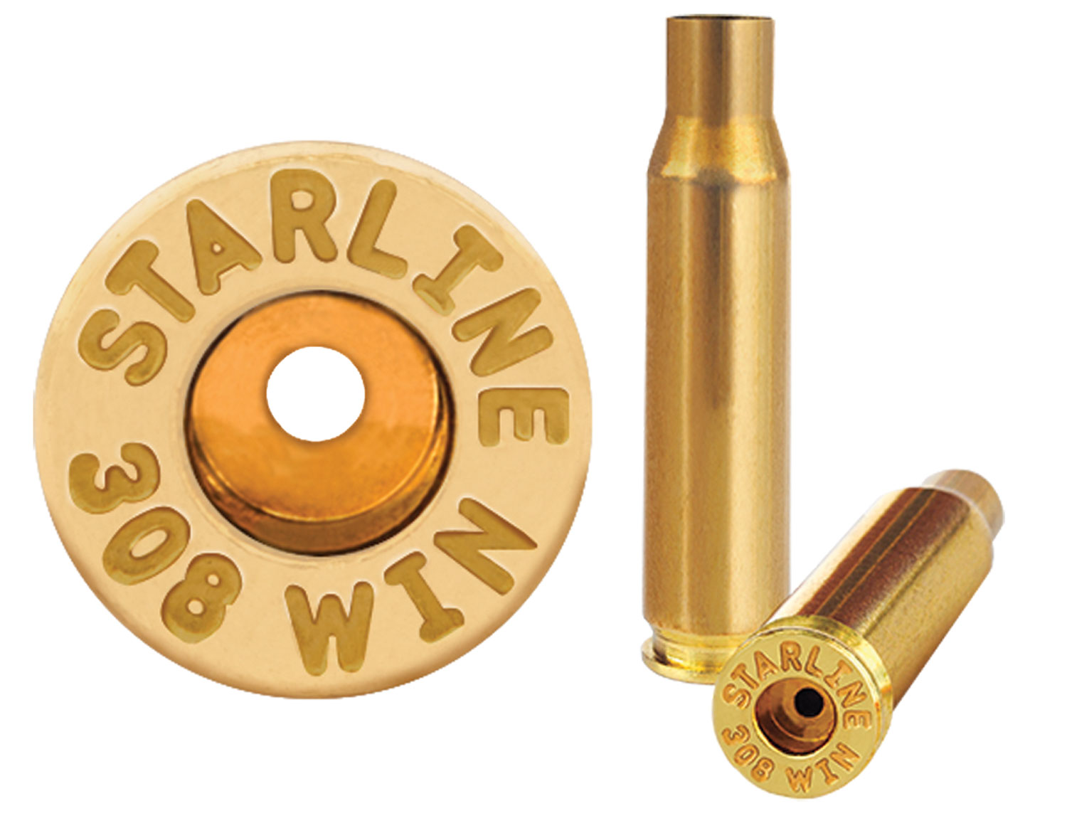 Starline Brass 308WINEUP50 Unprimed Cases  Rifle 308 Win/7.62x51mm NATO Unprimed Brass 50 Per Bag