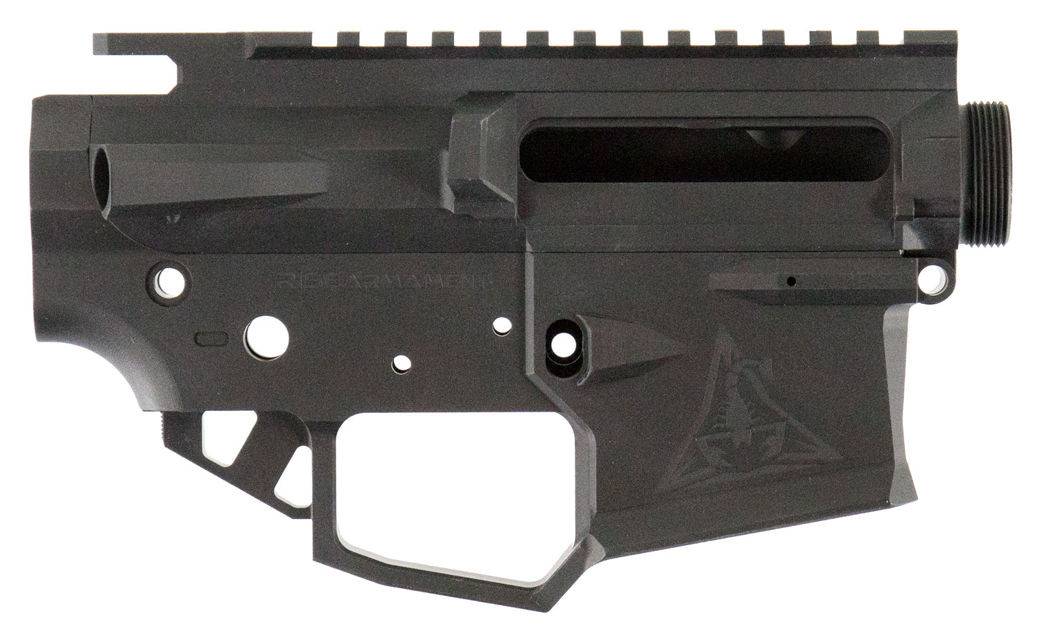 Rise Armament RPR1BLK Ripper AR15 Receiver 223 Remington/5.56 NATO Black Hardcoat Anodized