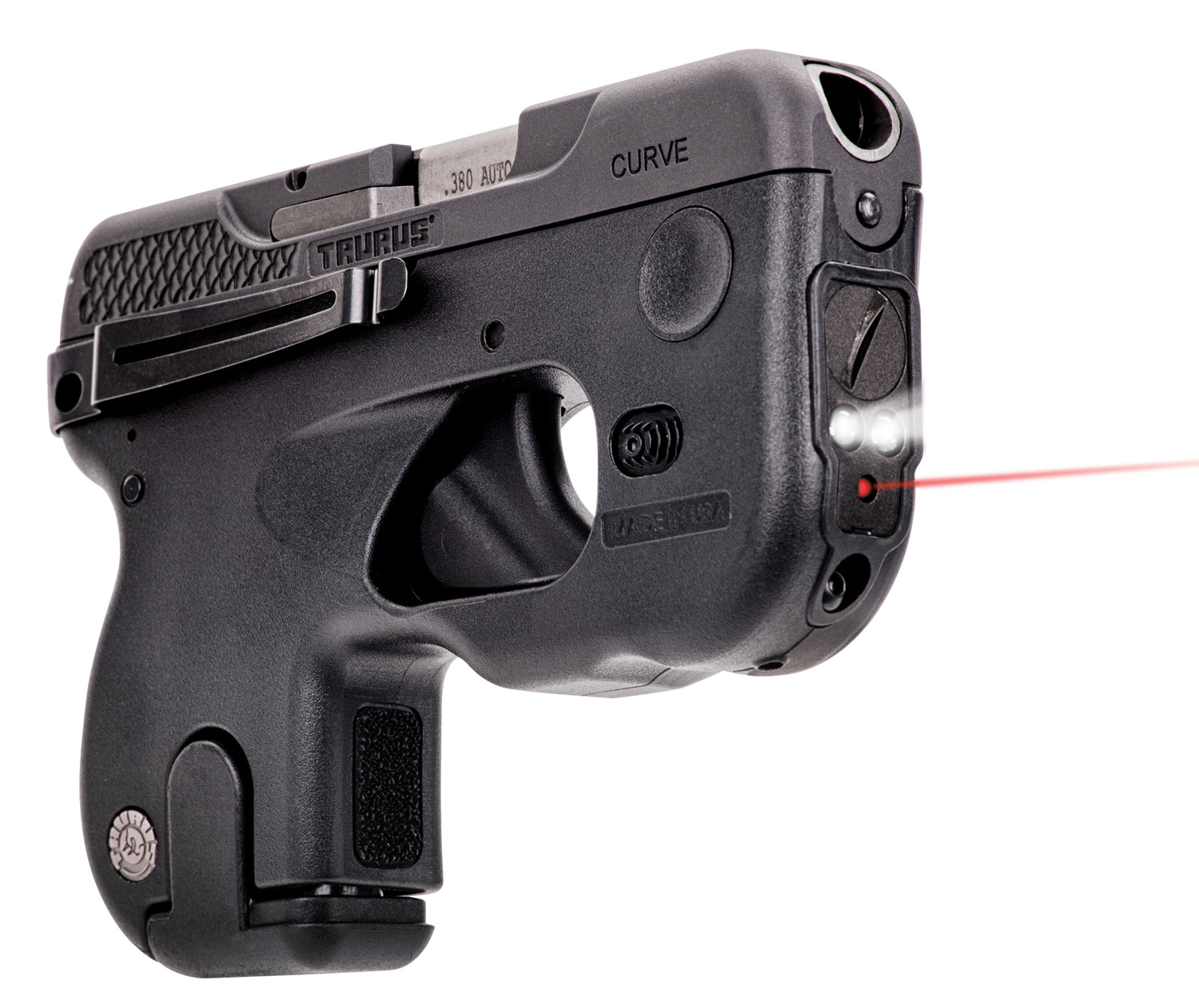Viridian 931-0002 Taurus Curve Laser/Tactical Light Combo Red Laser with 25 yds Day/1 mi Night Range & Light Black Finish for Taurus Curve
