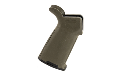 Magpul MAG416-ODG MOE+ Grip Textured OD Green Polymer with OverMolded Rubber for AR-15, AR-10, M4, M16, M110, SR25