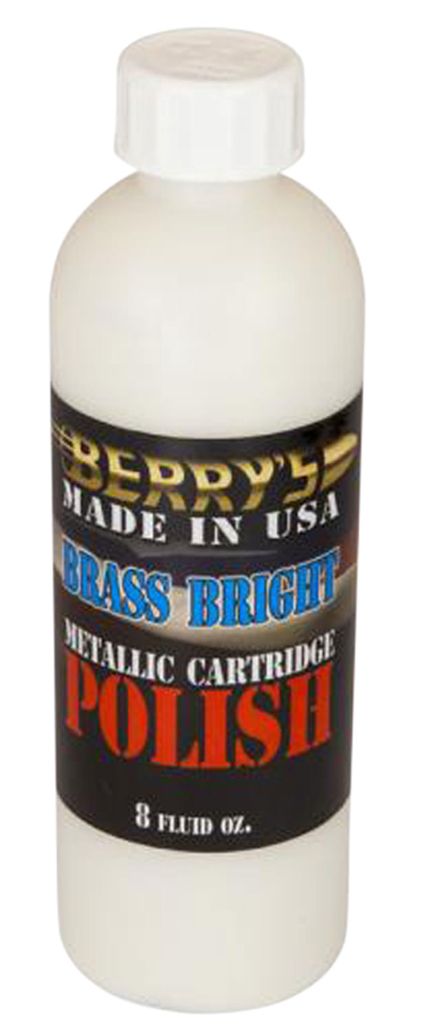 Berrys 56236 Brass Bright Polish  8 oz Bottle