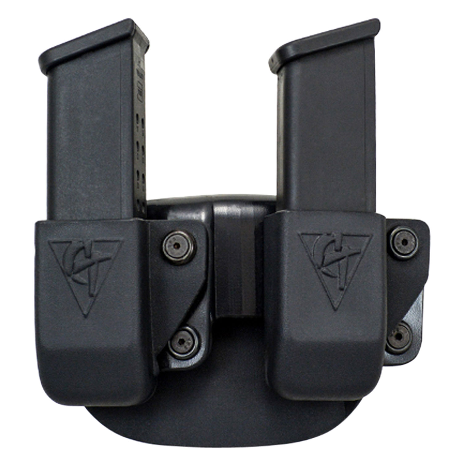 Comp-Tac  Double Twin Mag Glock 9/40/357, .45 Gap Kydex Black