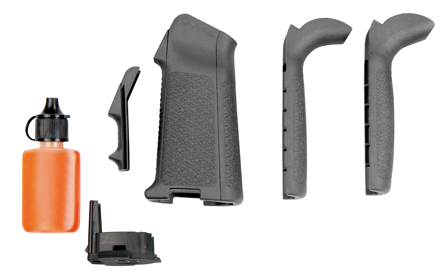 Magpul MAG521-GRY MIAD Type 2 Gen 1.1 Grip Kit Polymer Aggressive Textured Gray for AR Platform