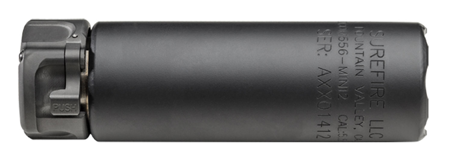 SureFire SOCOM556MINI2BK SOCOM556-MINI2  5.56x45mm NATO 1.50 Inch Diameter Black Aluminum/Stainless Steel  | 5.56x45mm NATO | 084871324465