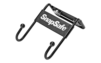 SnapSafe 75911 Magnetic Safe Hook  Black Steel Magnet