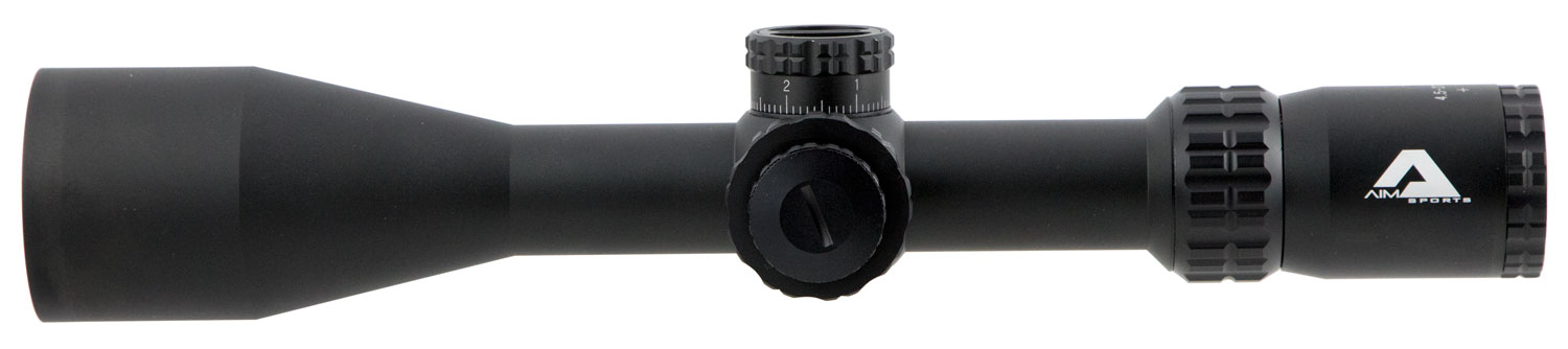 Aim Sports  Alpha 6  Black Anodized 4.5x27 50mm 30mm Tube MR1-MRAD Reticle