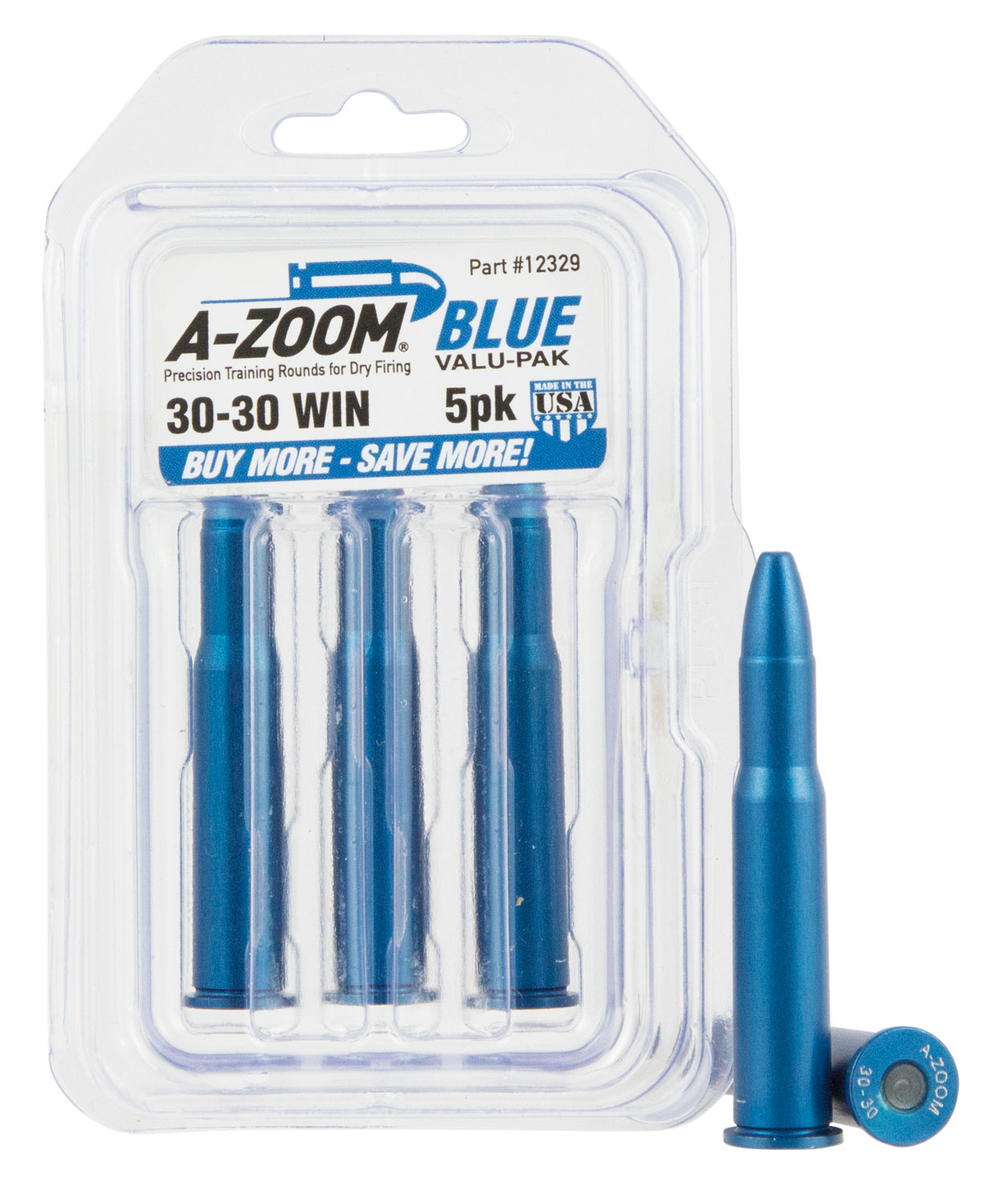 A-Zoom 12329 Value Pack Rifle 30-30 Win Aluminum 5 Pk