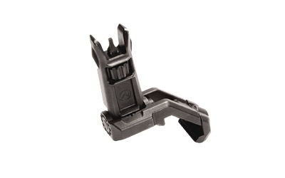 Magpul MAG525-BLK MBUS Pro Offset Sight Front  Black Folding for AR-15