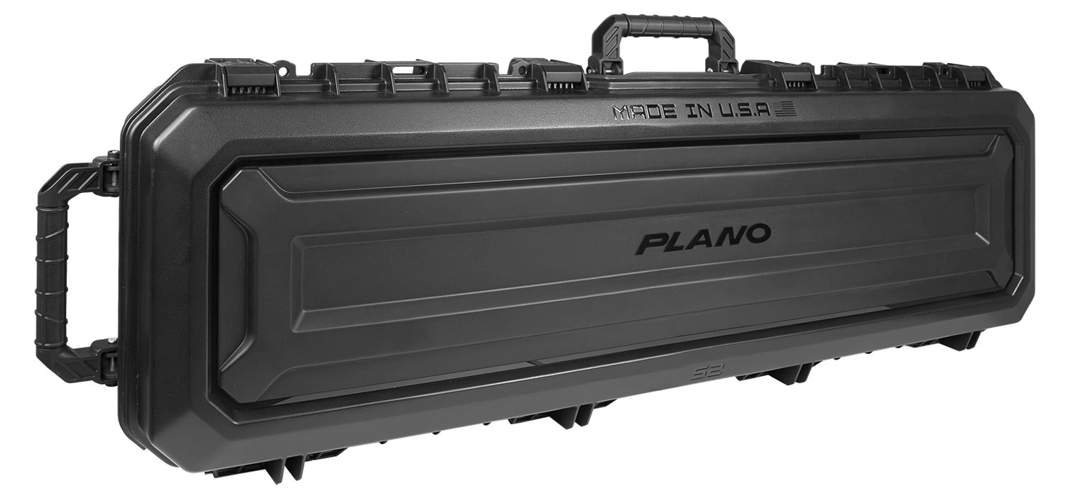 Plano PLA118521 All Weather Double Gun Case 53.5 Inch x 17 Inch x 7 Inch Exterior Polymer Black | 024099118521