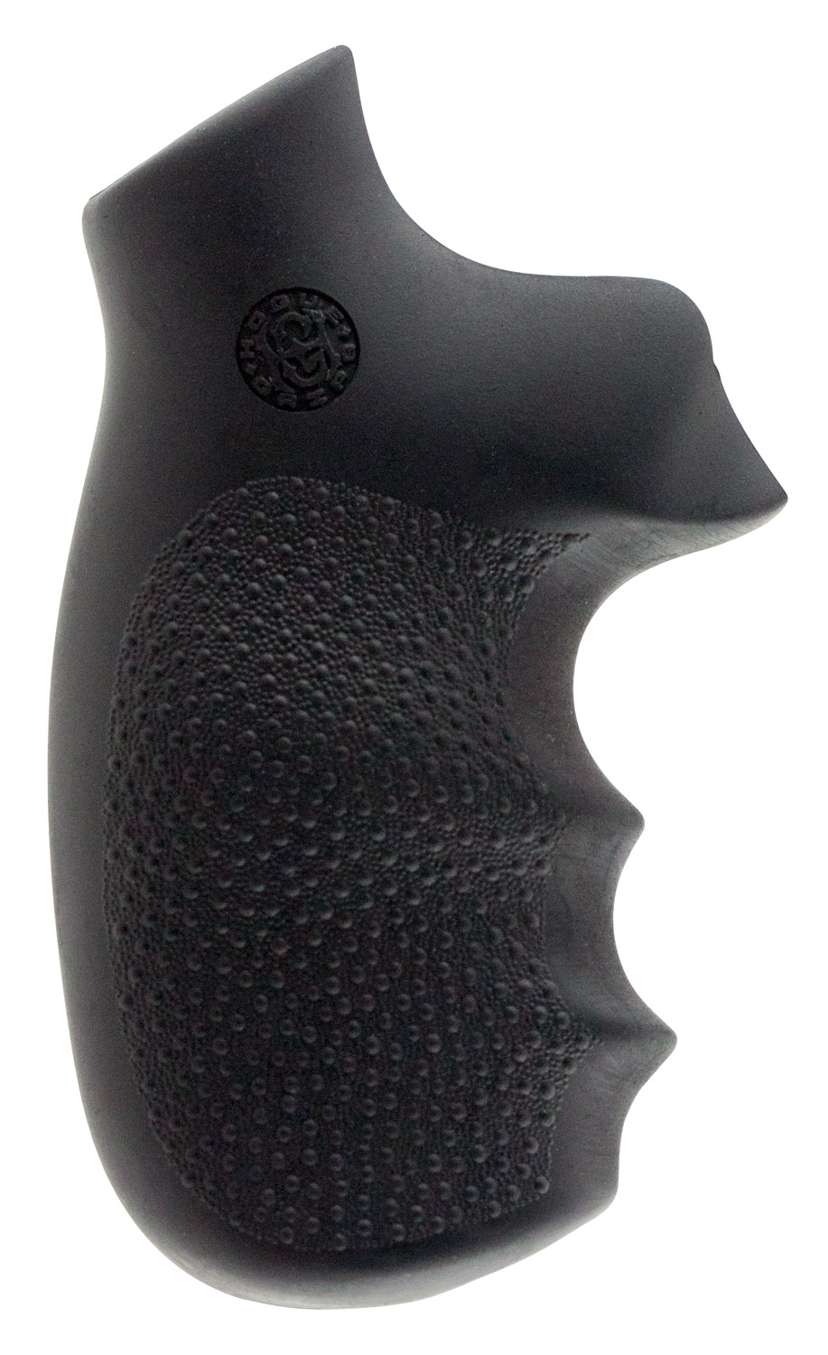 Hogue 48000 OverMolded Monogrip Black Rubber with Finger Grooves for Colt Detective Special, Diamondback, Cobra