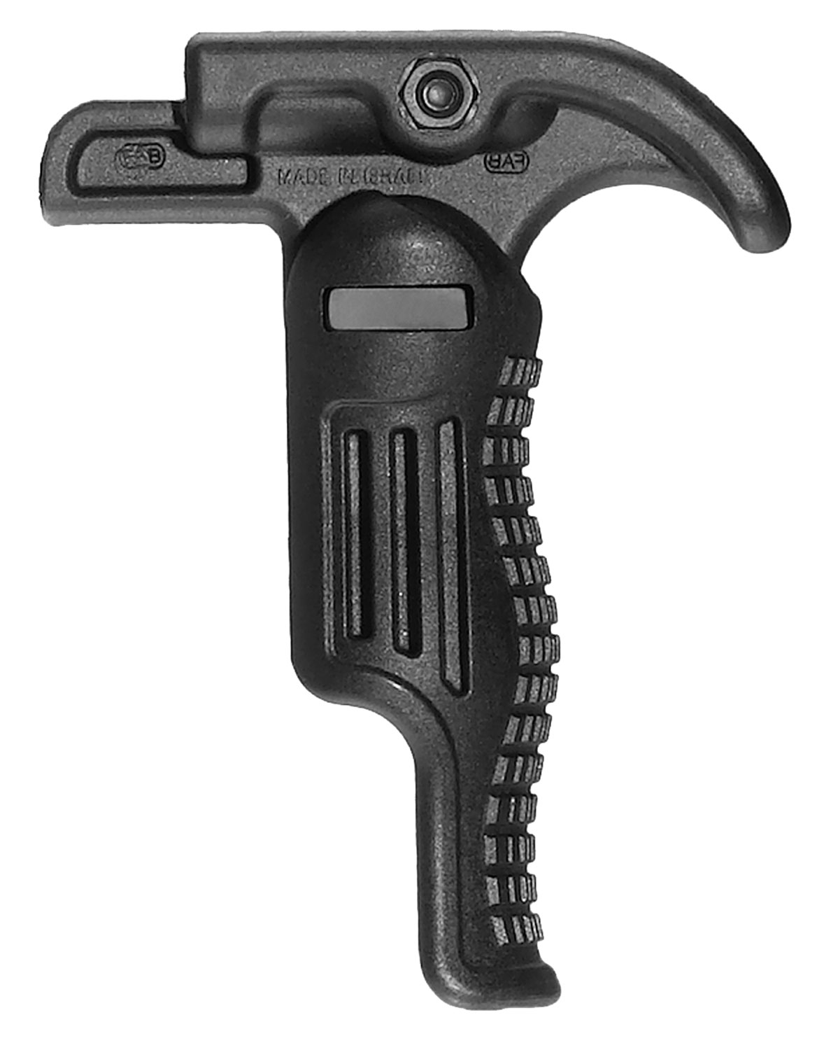 FAB Defense FXFGGSB Tactical Foregrip Folding Made of Polymer With Black Finish for Rifle, Pistols