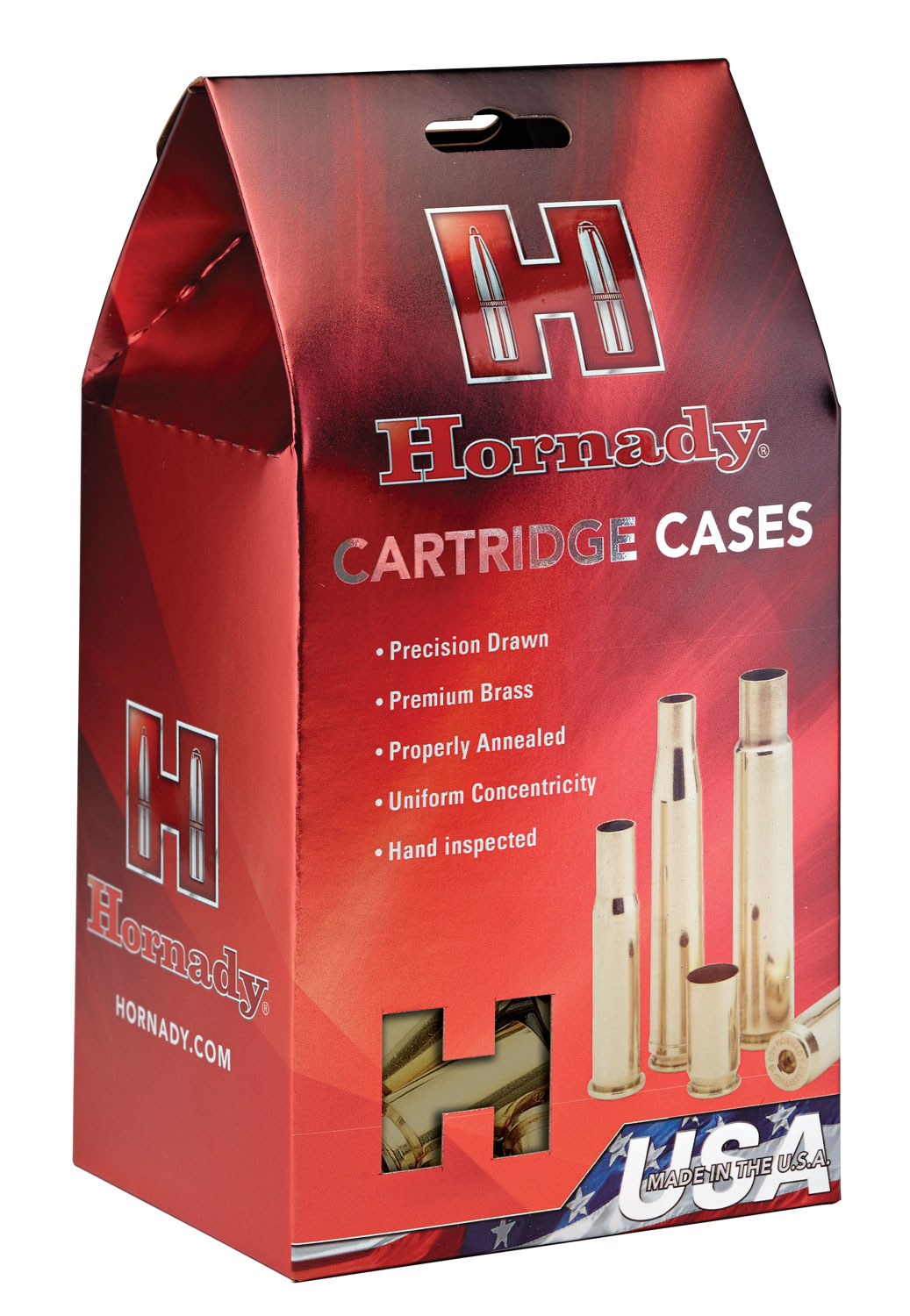 Hornady 86747 Unprimed Cases  375 Flanged Mag Nitro Express Rifle Brass 20 Per Box