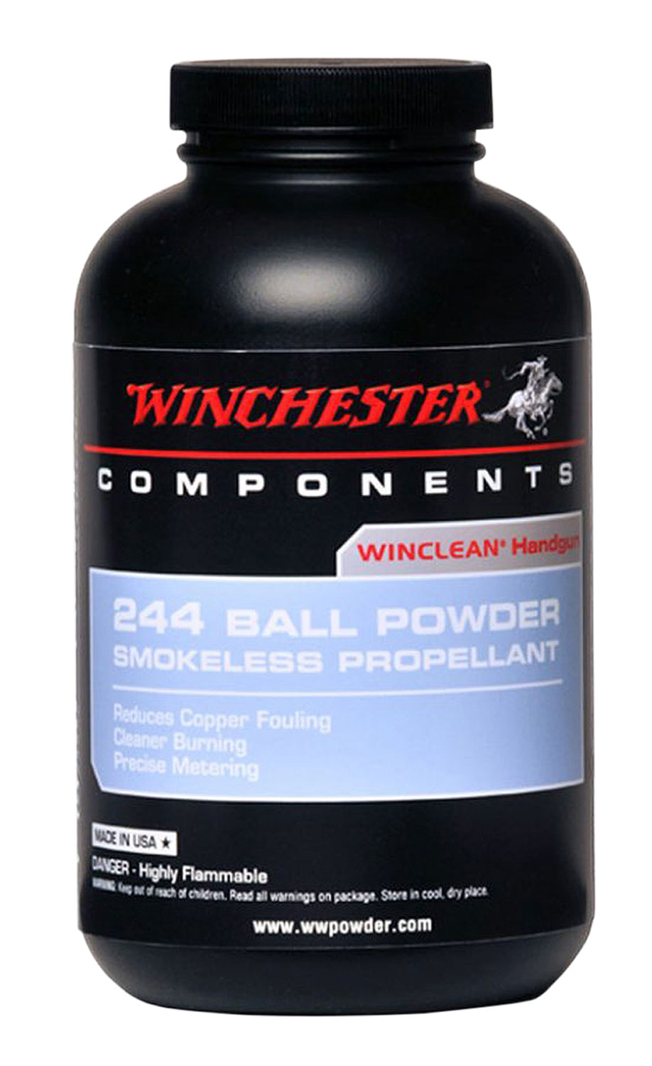Winchester Powder 2441 Ball Powder 244 Winclean Pistol 1 lb