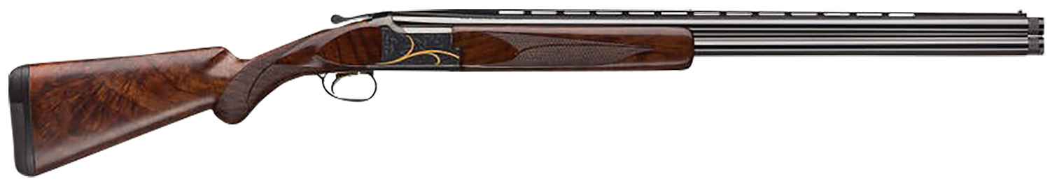 Browning 018117305 Citori Gran Lightning 12 Gauge 3 Inch 2rd 26 Inch Blued Barrels, Engraved Receiver With Gold Accents, American Black Walnut Stock With Lightening Style Grip  | 12GA | 023614679417