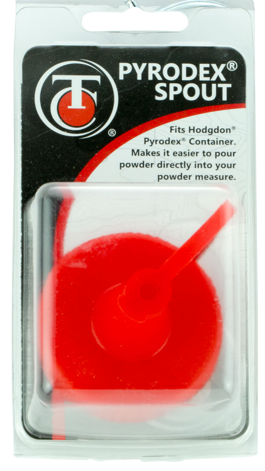 T/C Accessories 31007223 Powder Spout Pyrodex Red